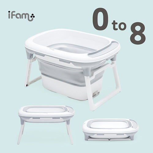 IFAM Deluxe Folding Bath tub with standing