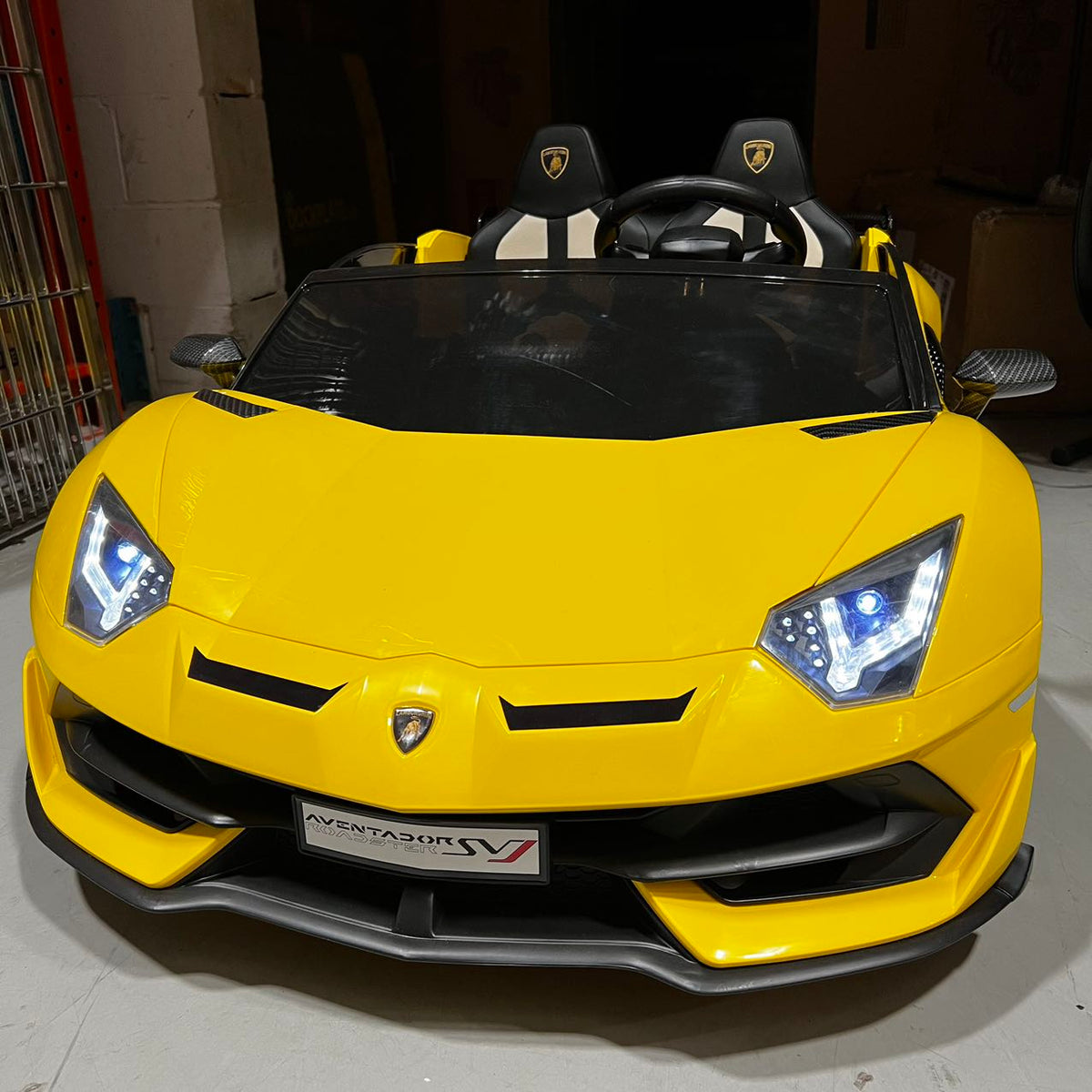 Refurbished 2 Seater 24V Licensed Lamborghini Aventador SVJ Drifter wi ...