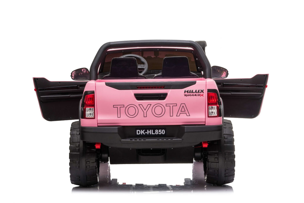 【NEW COLOR ARRIVES】2 Seaters Toyota Hilux 24V Electric Kids' Ride On Truck with Parental Remote Control - Voltz Toys - Voltz Toys