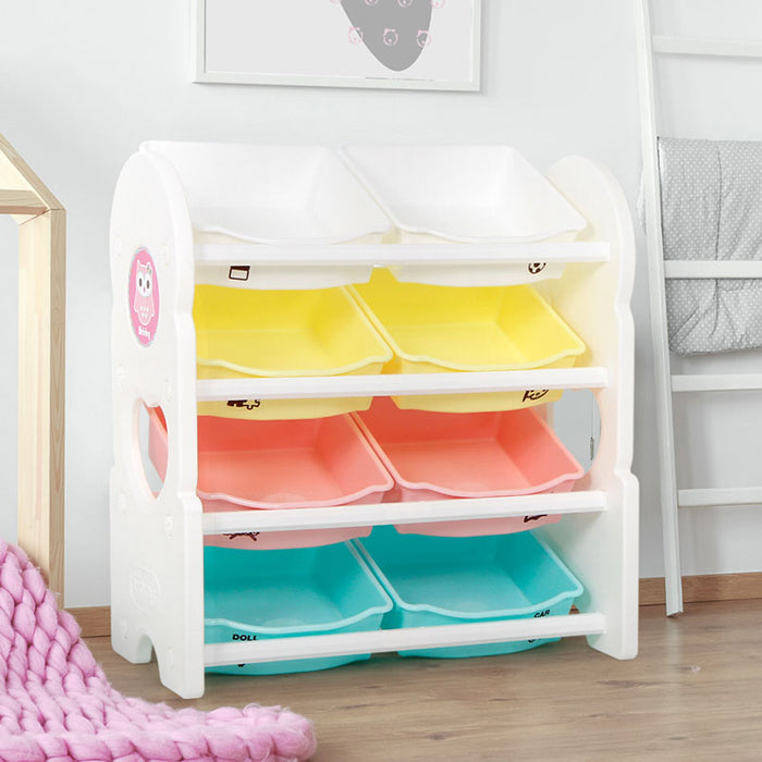 IFAM briring 4-shelves toy cabinet WHITE