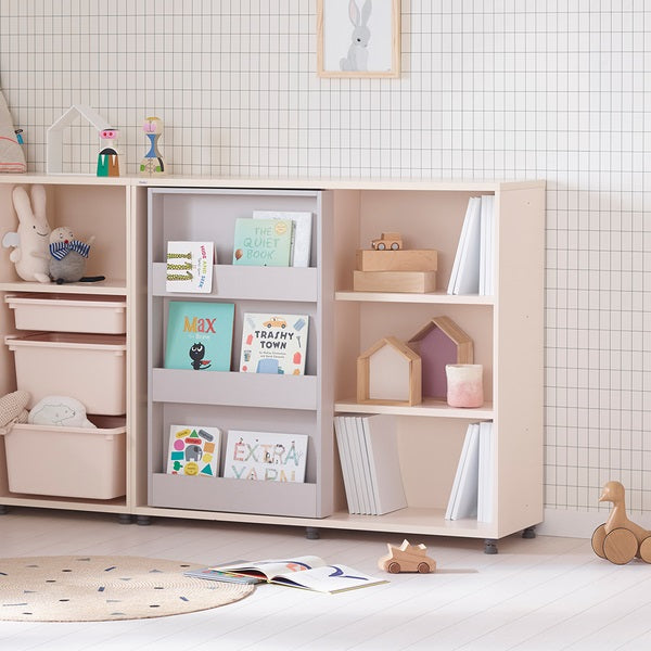 ILOOM Sliding Book Shelf